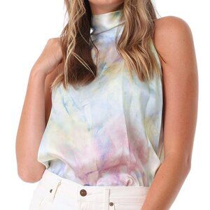 Generation Love Kaylee Printed Silk Blouse